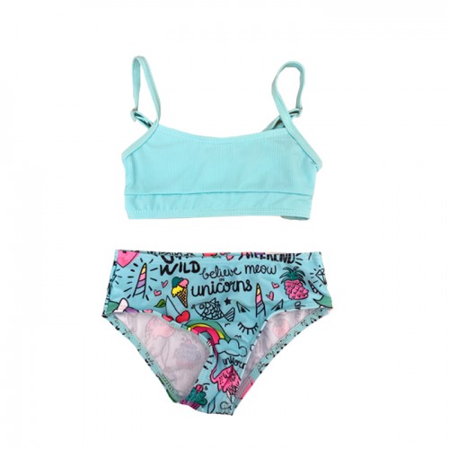 bikini blue unicorn